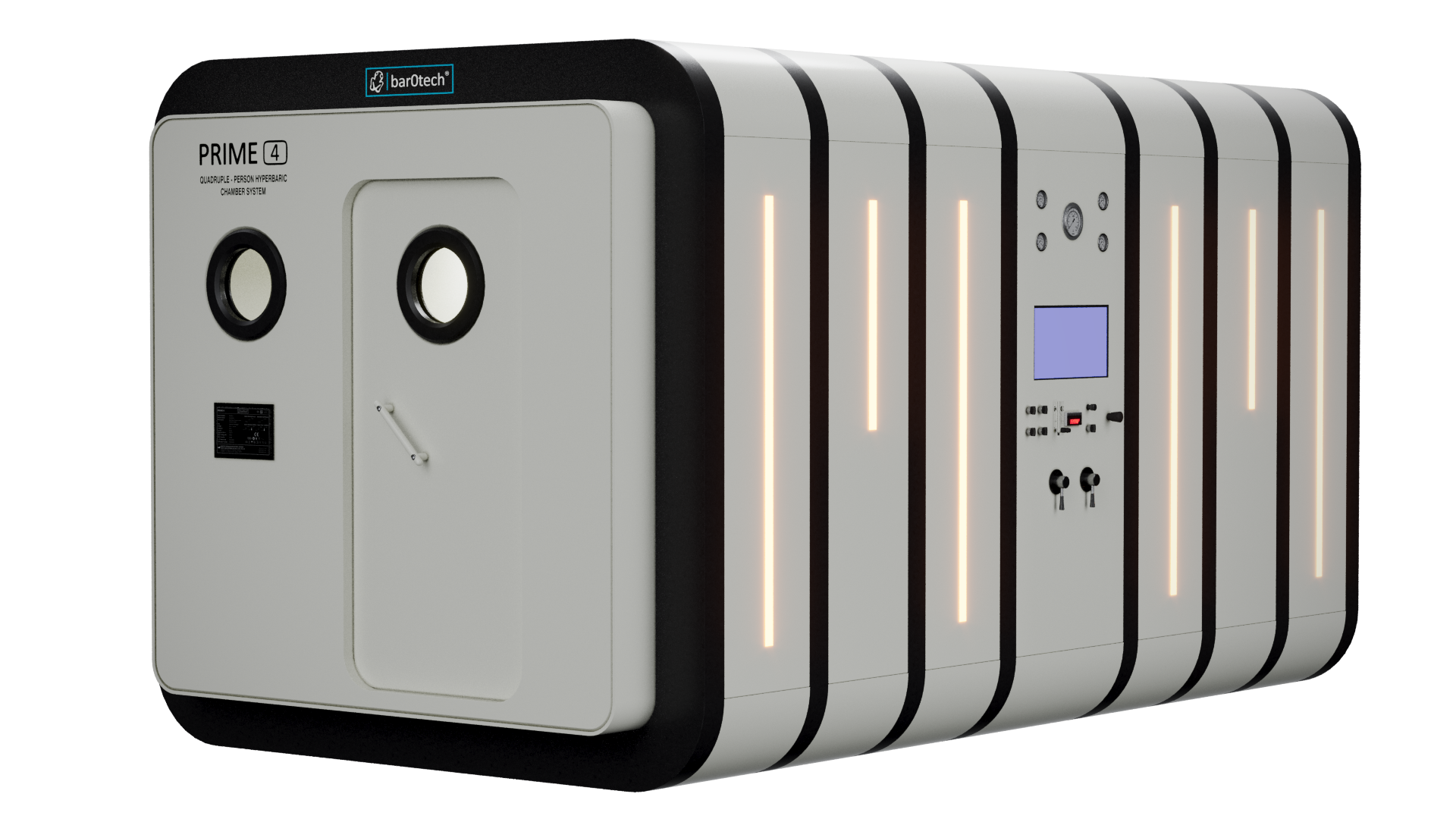 Prime Square Series Hyperbaric Oxygen Chamber